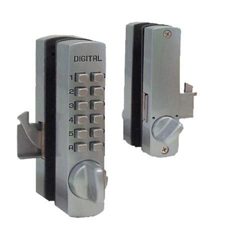 Lockey Lockey C-150-OB Mechanical Keyless Surface Mount Hook Bolt Lock - Oil Rubbed Bronze C-150-OB